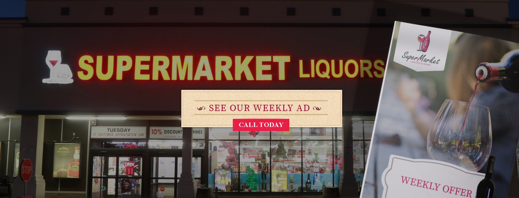 Weekly Ad on Wines and Spirtis